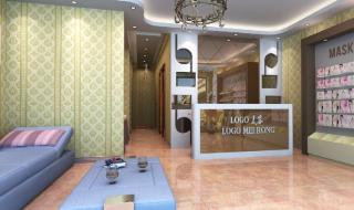 小型美容店装修图