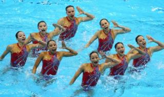 女子花样游泳比赛